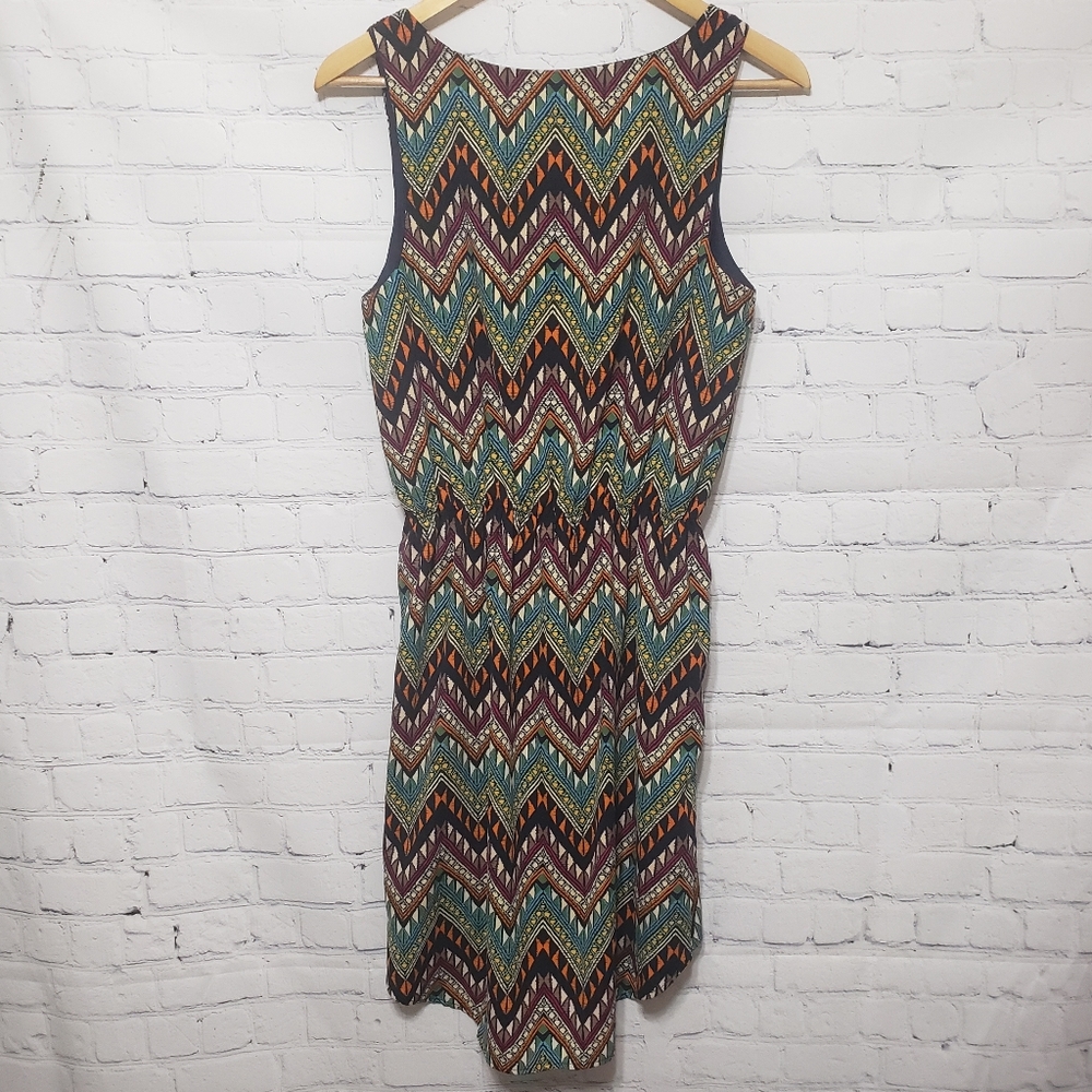 Francesca's Blue Rain NWT Sz Med Hi-Low Dress - Picture 10 of 13
